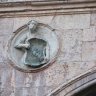  Vérone - piazza dei Signori -  détail de la scala della Ragione.